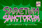 Sanctum Sanctorum font