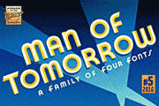 Man of Tomorrow font
