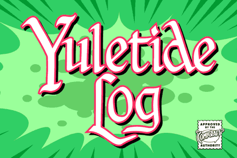 Yuletide Log font
