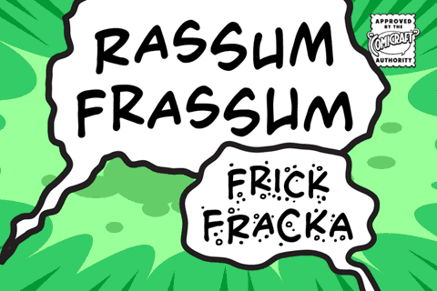 Rassum Frassum font