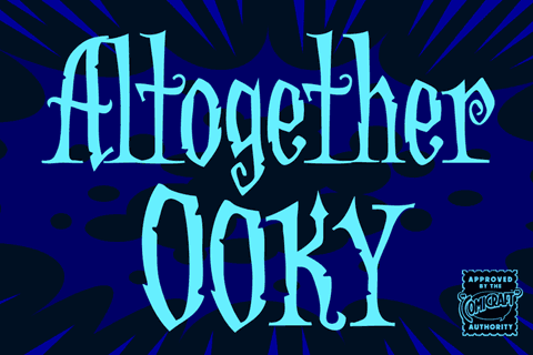 Altogether Ooky font