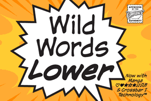 Wildwords Lower font