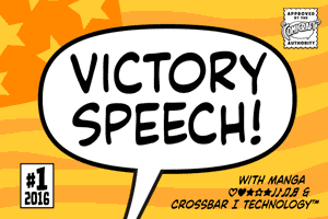 Victory Speech font