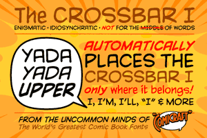Yada Yada Upper font