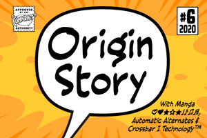 Origin Story font