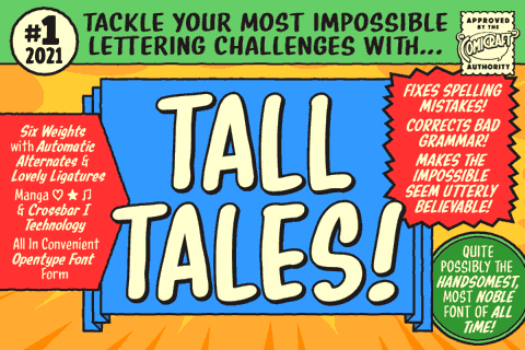 Tall Tales font