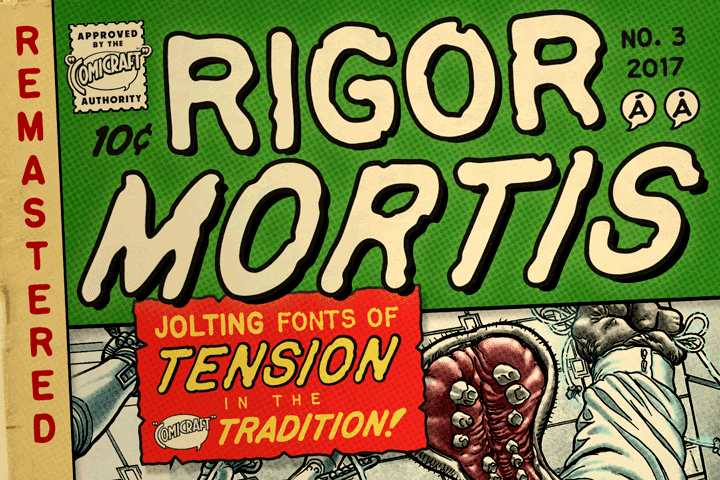 Rigor Mortis font