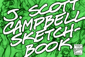 J. Scott Campbell Sketchbook font