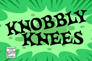 Knobbly Knees font