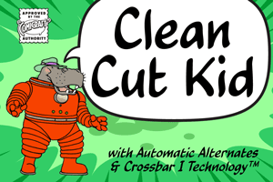 Clean Cut Kid font