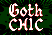 Goth Chic font