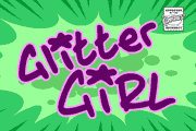 Glitter Girl font