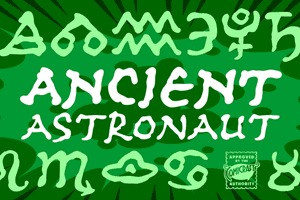 Ancient Astronaut font