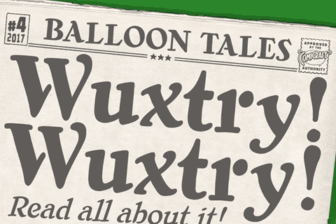 Wuxtry Wuxtry font