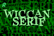 Wiccan Serif font