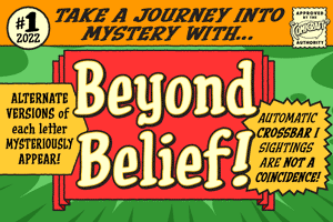 Beyond Belief font