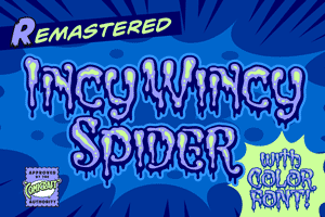 Incy Wincy Spider font