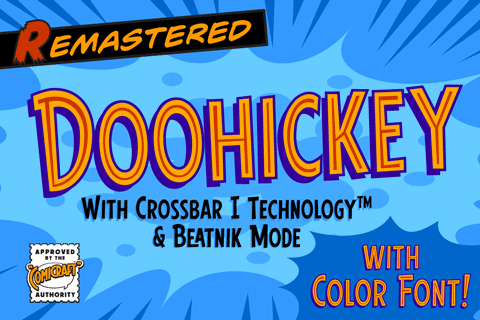 Doohickey font