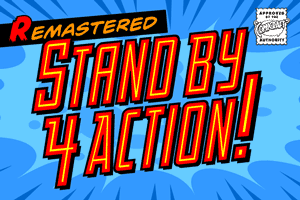 Stand By 4 Action font