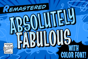 Absolutely Fabulous font