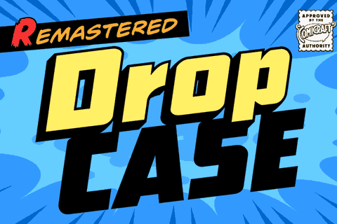 Drop Case font