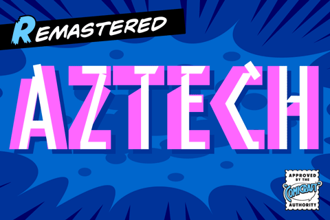 Aztech font