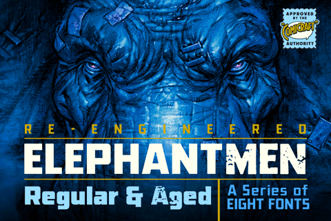 Elephantmen font