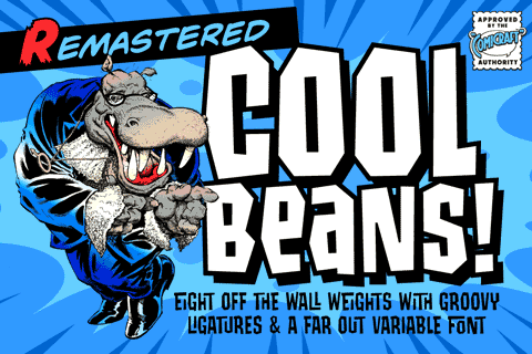 Cool Beans font