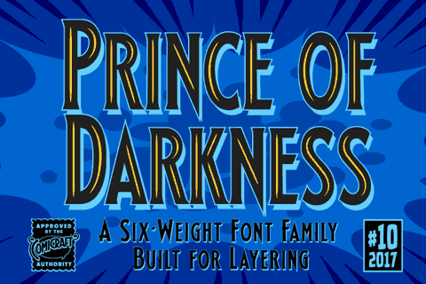 Prince of Darkness font