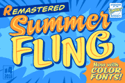 Summer Fling font