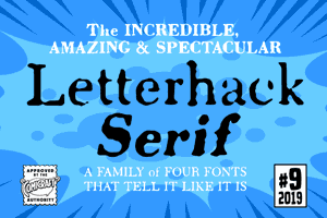 Letterhack Serif font