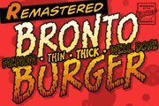 Bronto Burger font