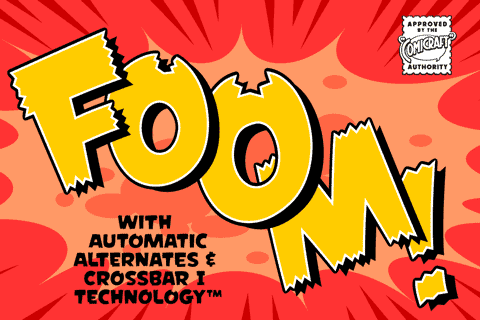 Foom font