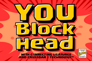 You Blockhead font