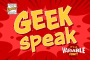 Geek Speak font
