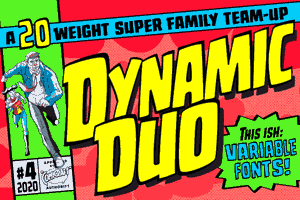 Dynamic Duo font