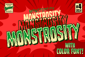 Monstrosity font