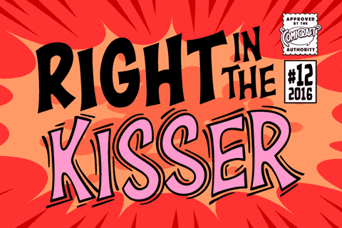 Right in the Kisser font