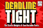 Deadline Tight font