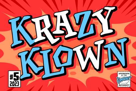 Krazy Klown font