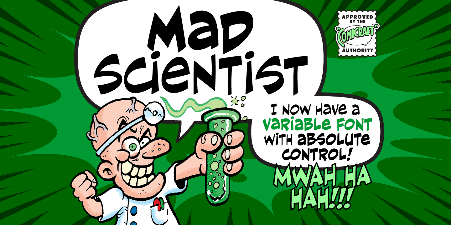Mad Scientist Font