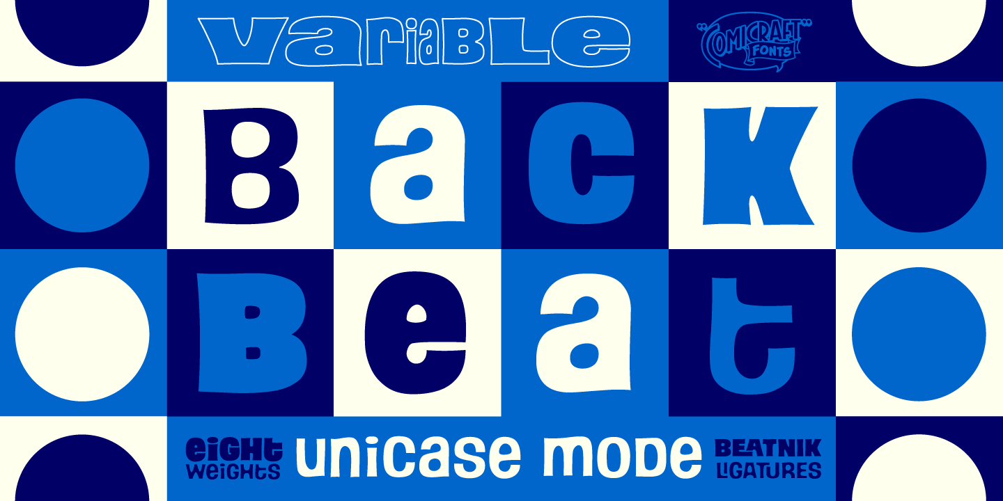 Back Beat font