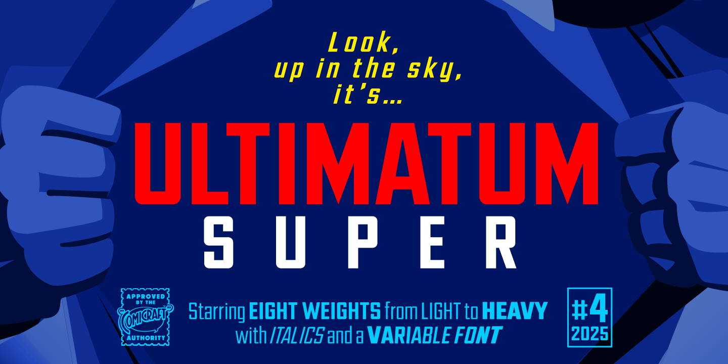 Ultimatum Super font